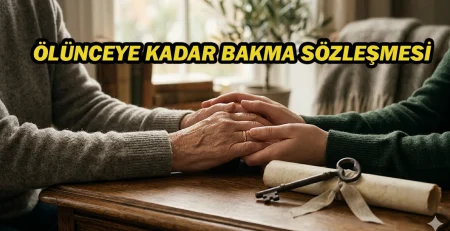 ölünceye kadar bakma sözleşmesi
