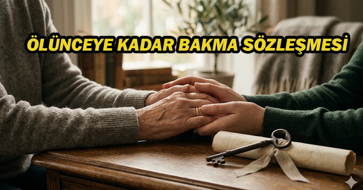 ölünceye kadar bakma sözleşmesi